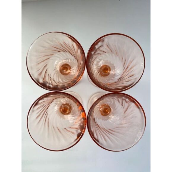 Luminarc (France) 'Rosaline Pink' White Wine Glasses - Picture 3 of 8